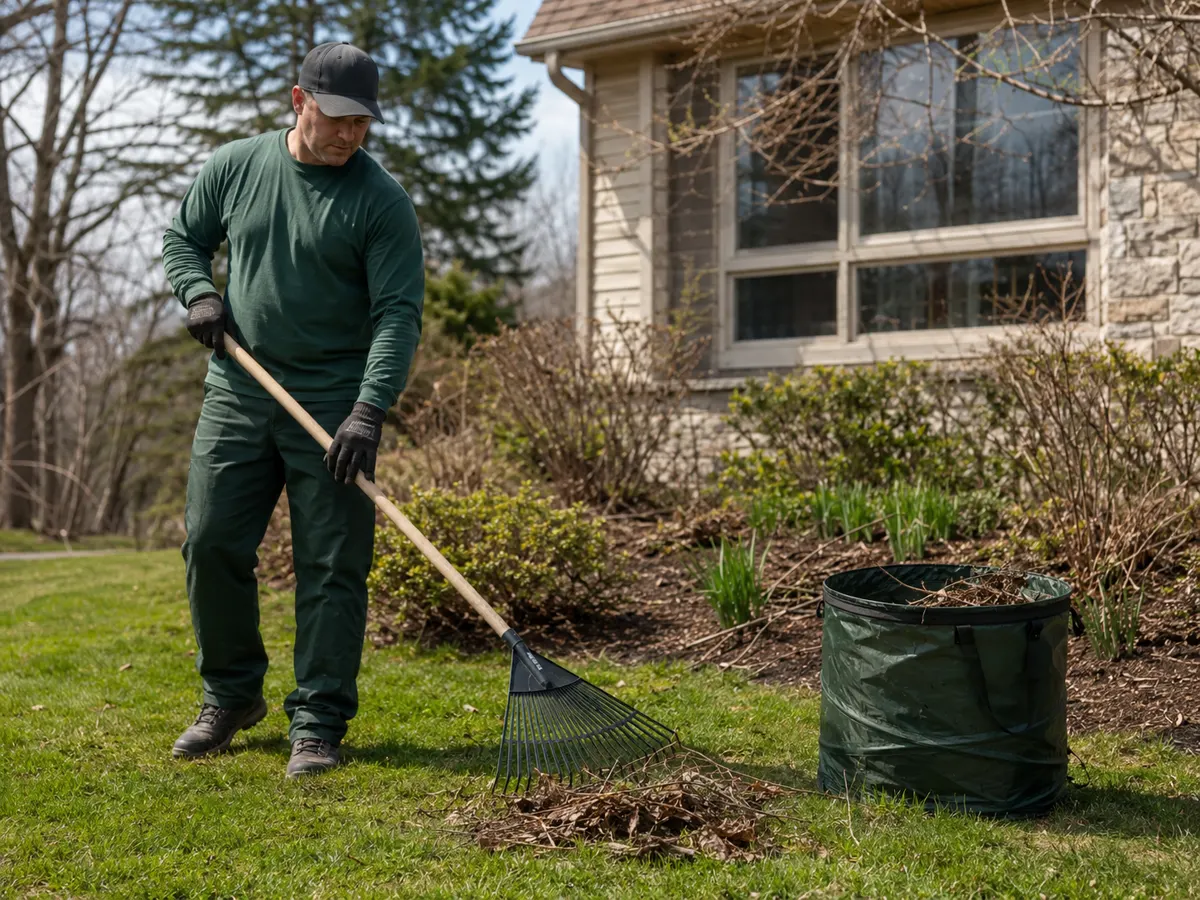 Spring Yard Cleanup in Buffalo NY